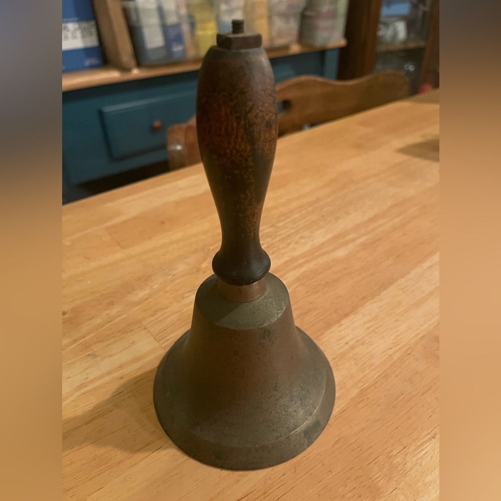 Antique One-Room Schoolhouse Bell